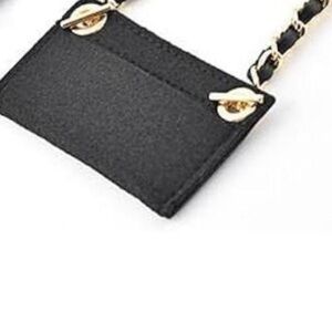 Black Leather Chain Strap, Replacement Strap